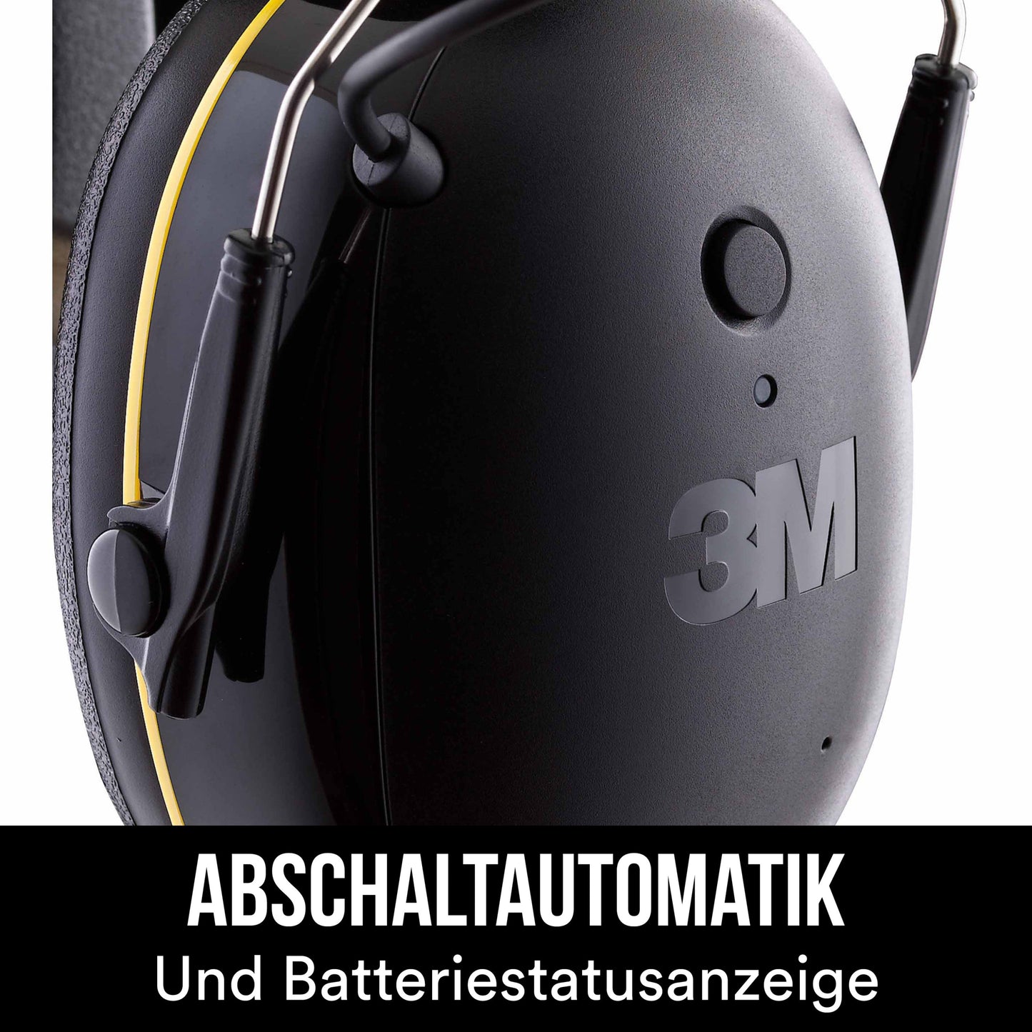 3M™ WorkTunes™ Connect Kapselgehörschutz 90543E, Bluetooth®, SNR-Wert 31 dB, Schwarz | Packung (1 Stück)