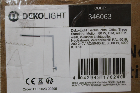 B-flokks Deko Light borðlampi, skrifborðslampi