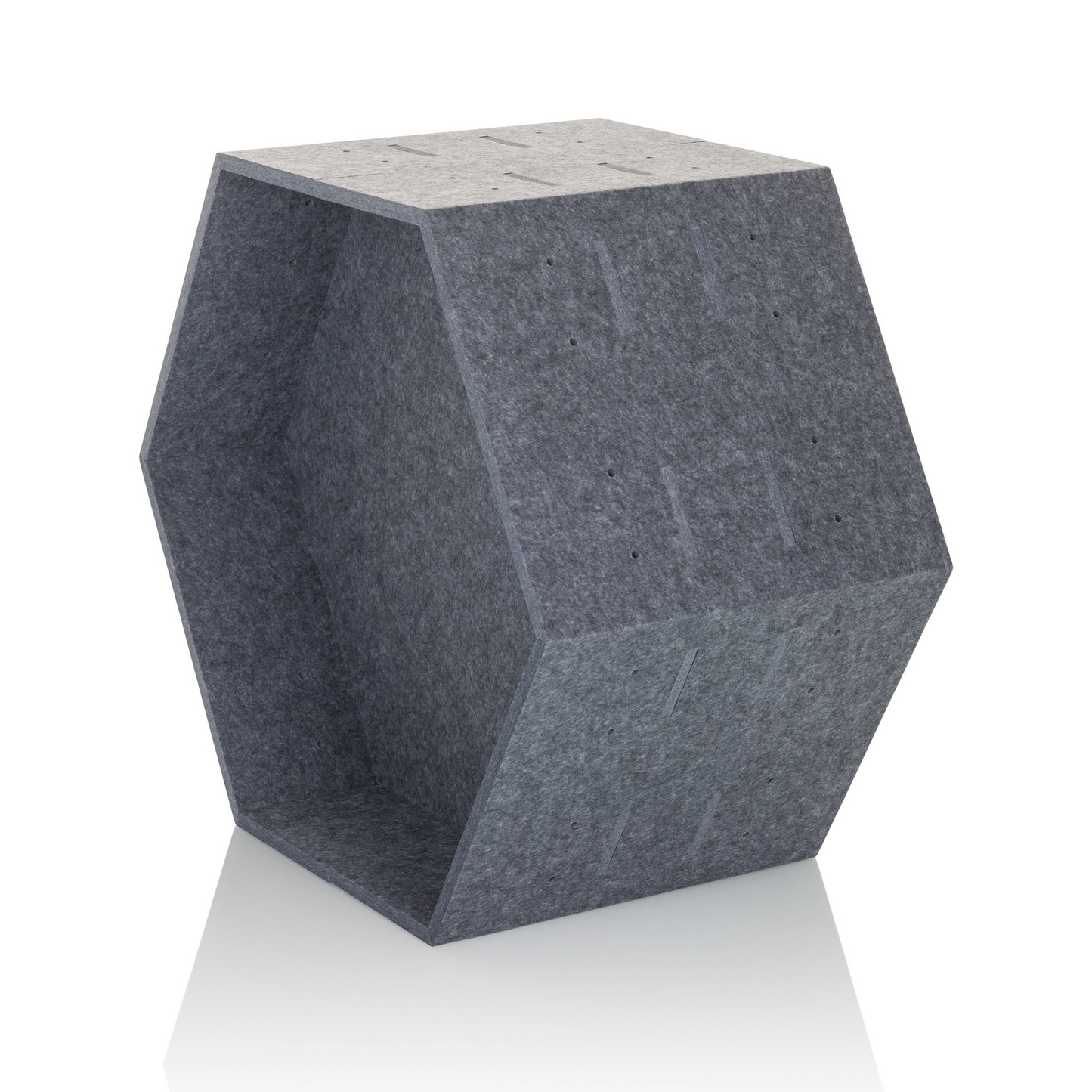 B-stock Hjh Office Flexmiut Store B Pet Partition Sound Absorber Office Grey