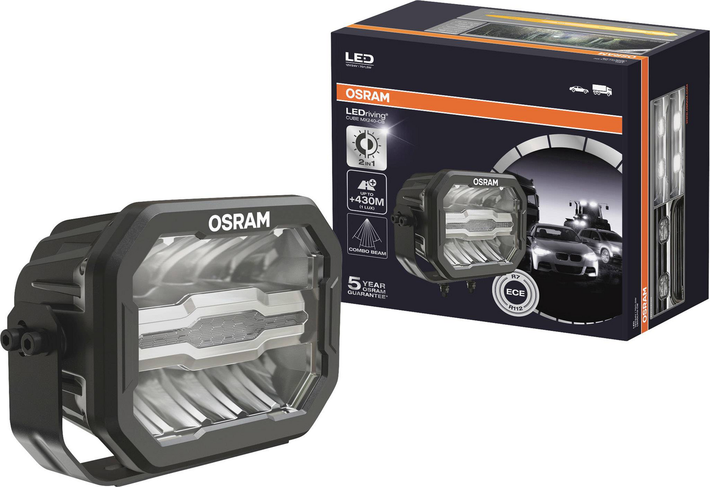 B-Ware Osram Fernscheinwerfer Leddl113 Cb Leddl113 Cb Led Lampe Spot Autobeleuchtung