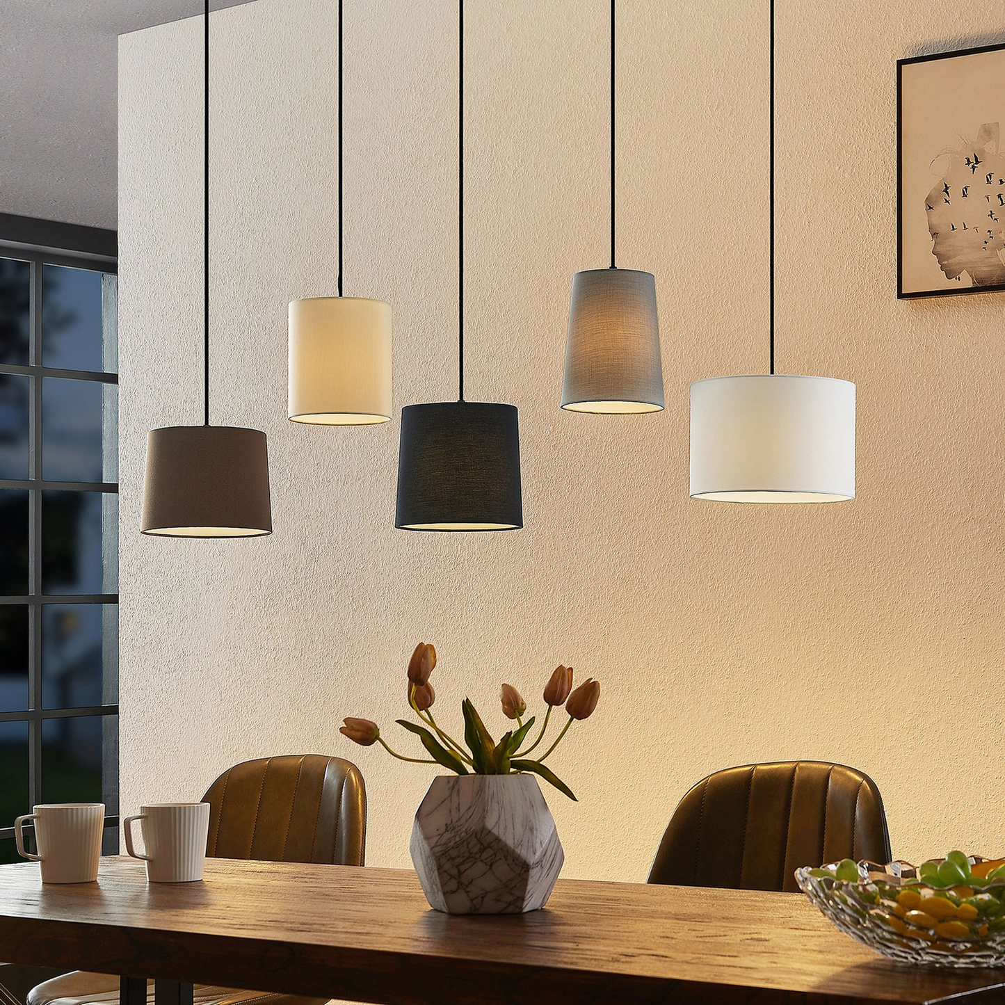 B-Ware Lindby Amilia Hängeleuchte Deckenlampe Pendelleuchte Deko Wohnzimmerleuchte 811