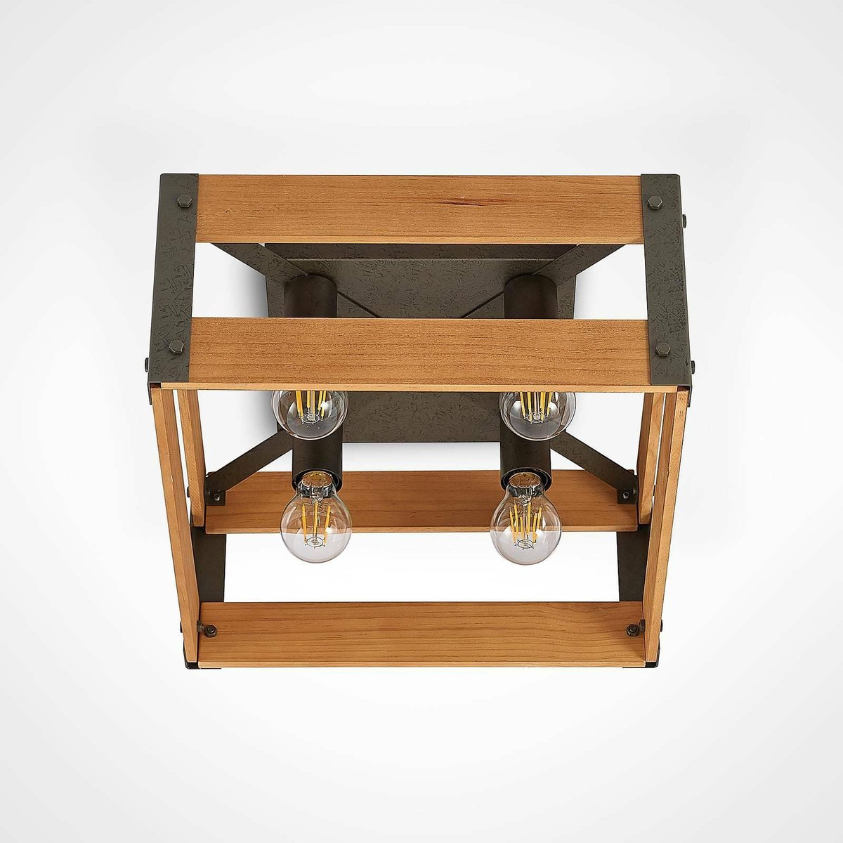 Lindby Gudula loftlampi í B-flokki, loftljós, lampi, ljósabúnaður, loftljós