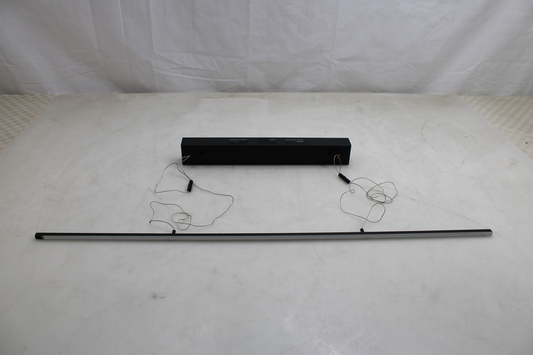 Bankamp Slim hengilampi með Zig Bee dimmanlegri 98 cm svörtu loftljósi í B-flokki. Sjá myndir.