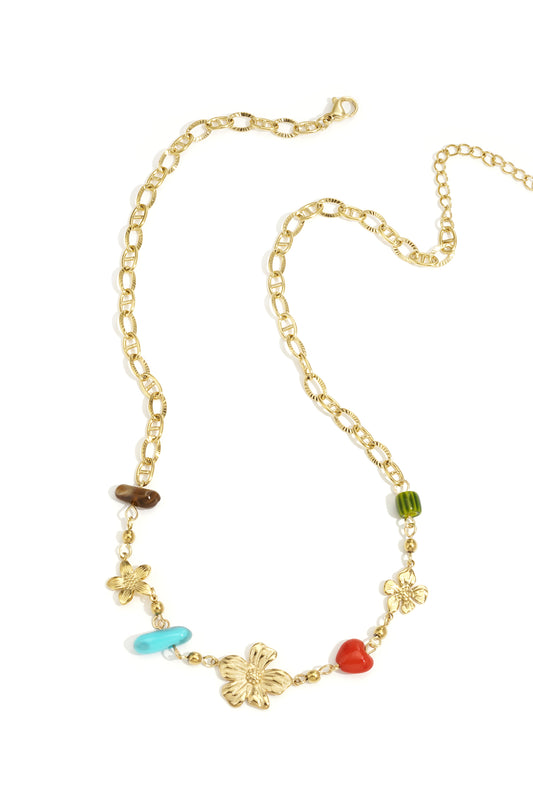 Kette Halsketten Blume Casual Täglich Einfache Serie frauen schmuck