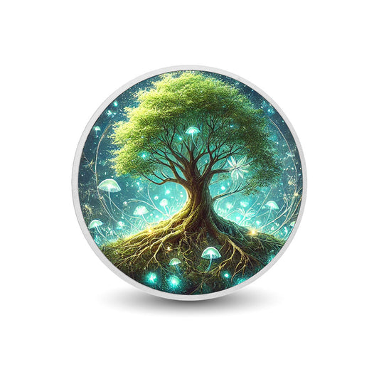 Radiant Tree1oz Silver Coloured Coin