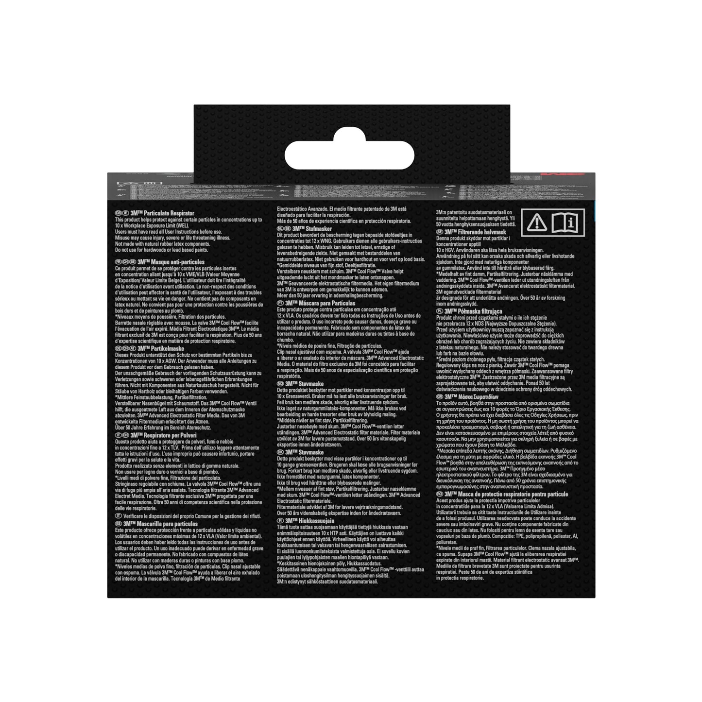 3M™ Cool Flow™ Partikelmaske 8812, FFP1, mit Ventil, 3er-Pack  | Packung (1 Stück)