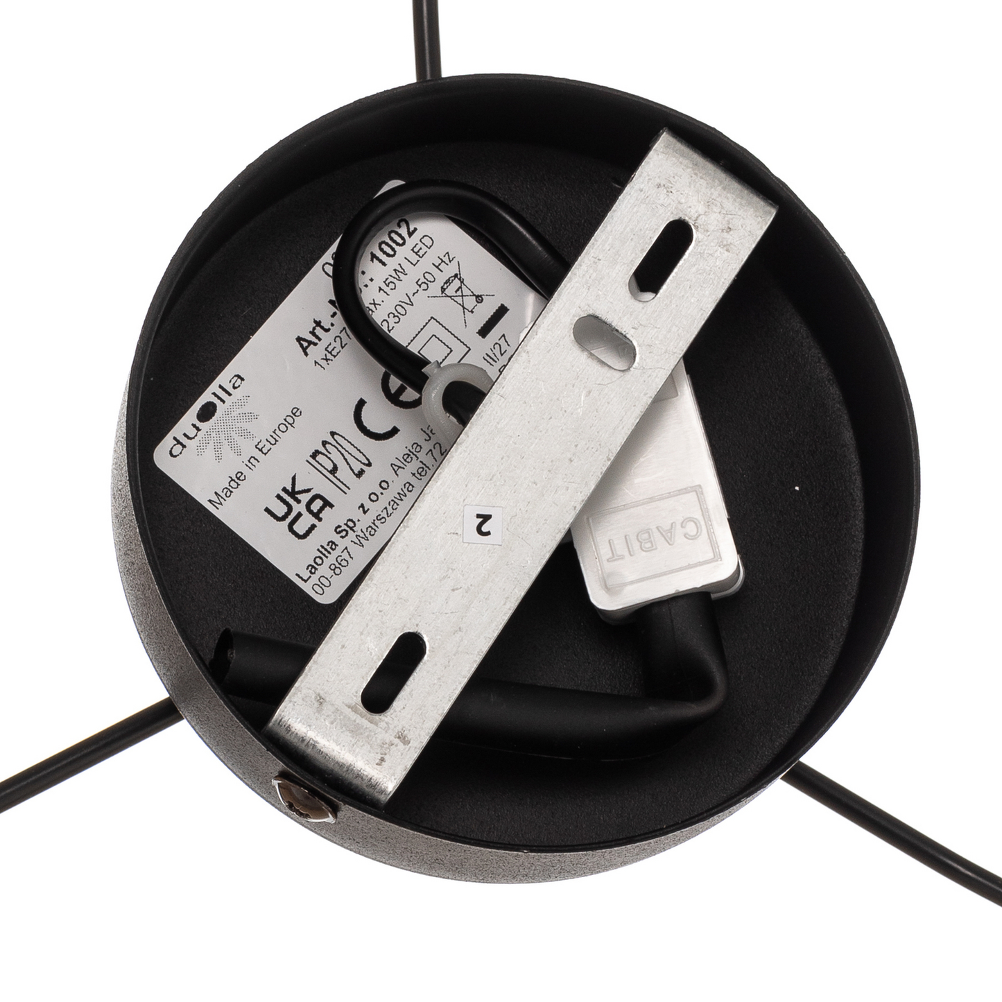 B-flokks loftljós Boho rotting textíl beige hvítt loftlampi lampi ljóspunktur