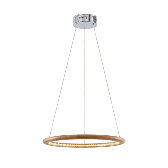 B-grade Lindby Ioannis LED pendant light, designer lamp, gold