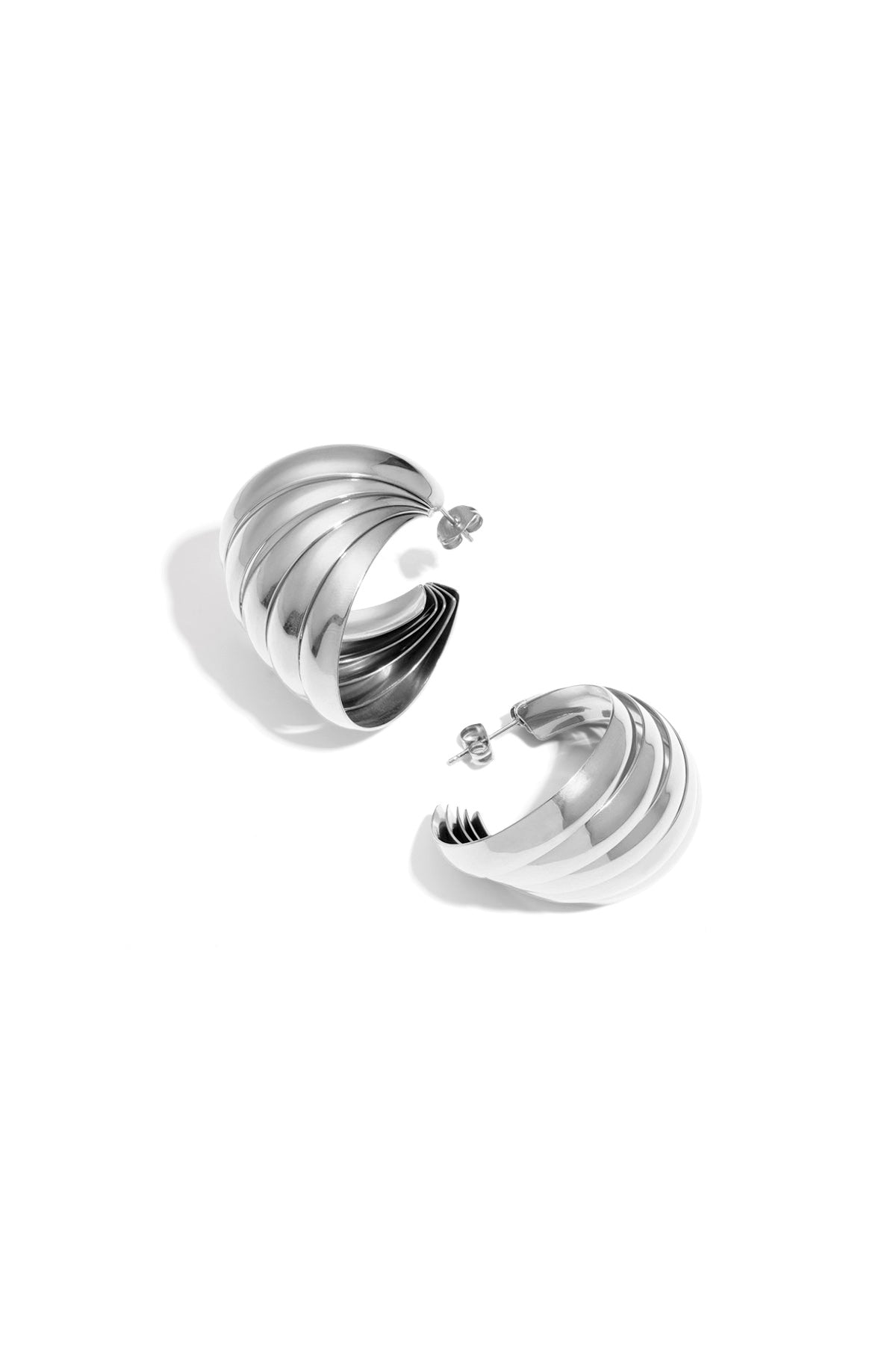 Edelstahl Ohrstecker Geometrisch Casual Daily Simple Serie Damenschmuck