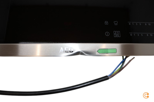 Sjálfbær innbyggð spanhelluborð frá Aeg Electrolux Ike84471 Xb, 80 cm, á lager. Sjá texta/mynd.