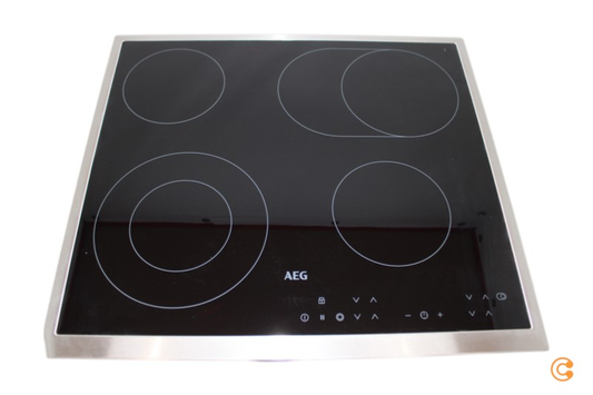 B-lager AEG HK634060 XB sjálfvirkar helluborð 576 mm helluborð eldhúshelluborð Sjá texta/mynd