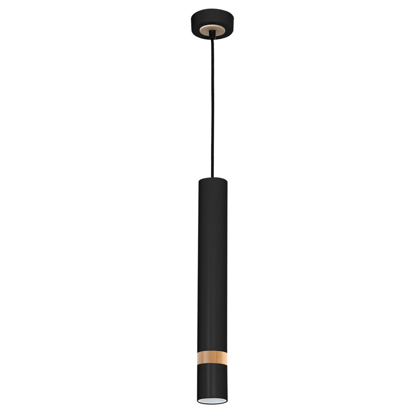 B-grade Joker pendant light, black wood, single-bulb pendant light, ceiling light