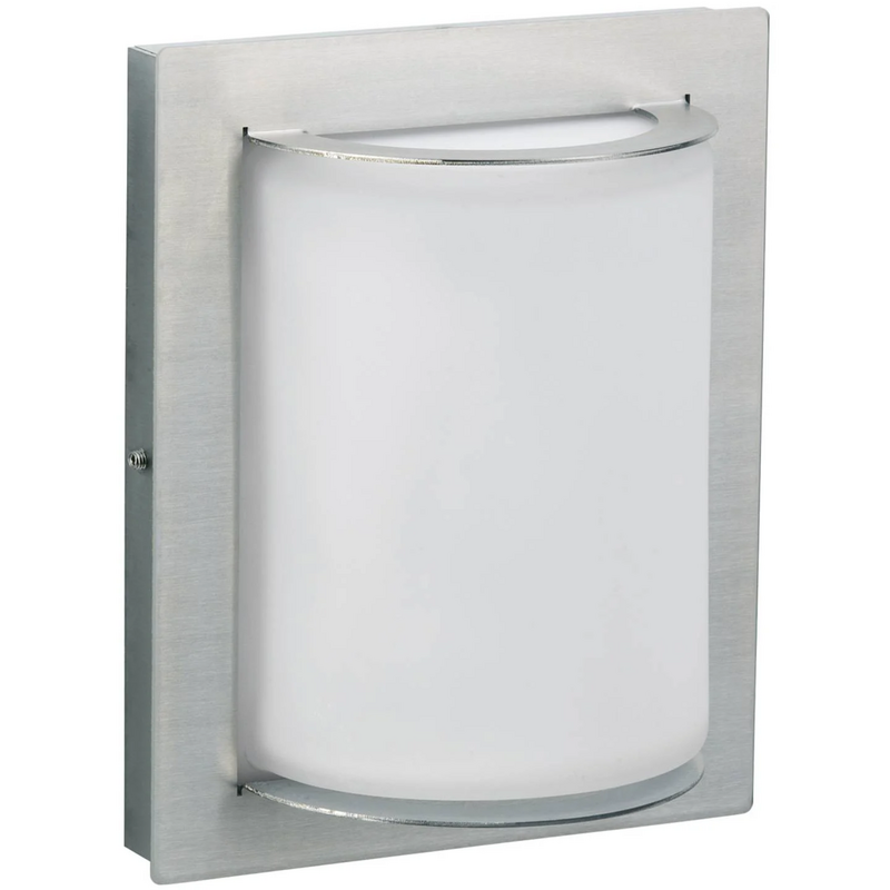 Albert útilampi í B-flokki, ryðfríu stáli, Stainford, 16 cm, garðljós, útilýsing