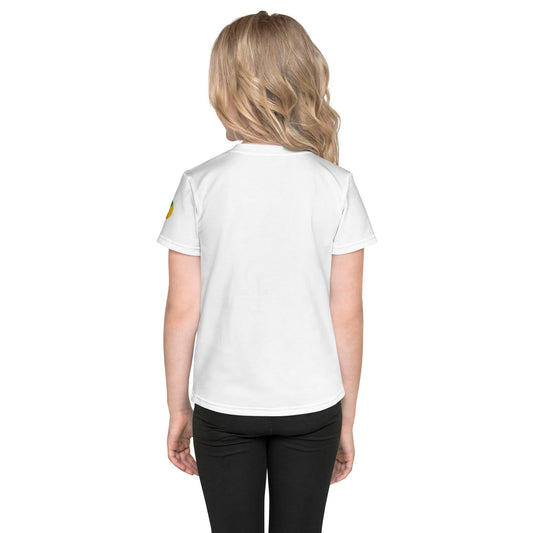 Kinder T-Shirt Unsere bunte Welt – Farbenfroh, bequem & im Baddeldaddel Design!