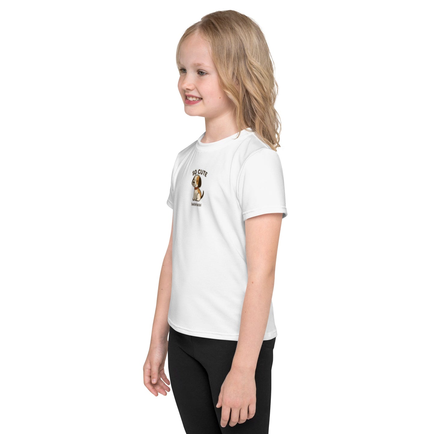 T-Shirt Hundemotiv Weiß – Treue Freunde auf Stoff gebannt!