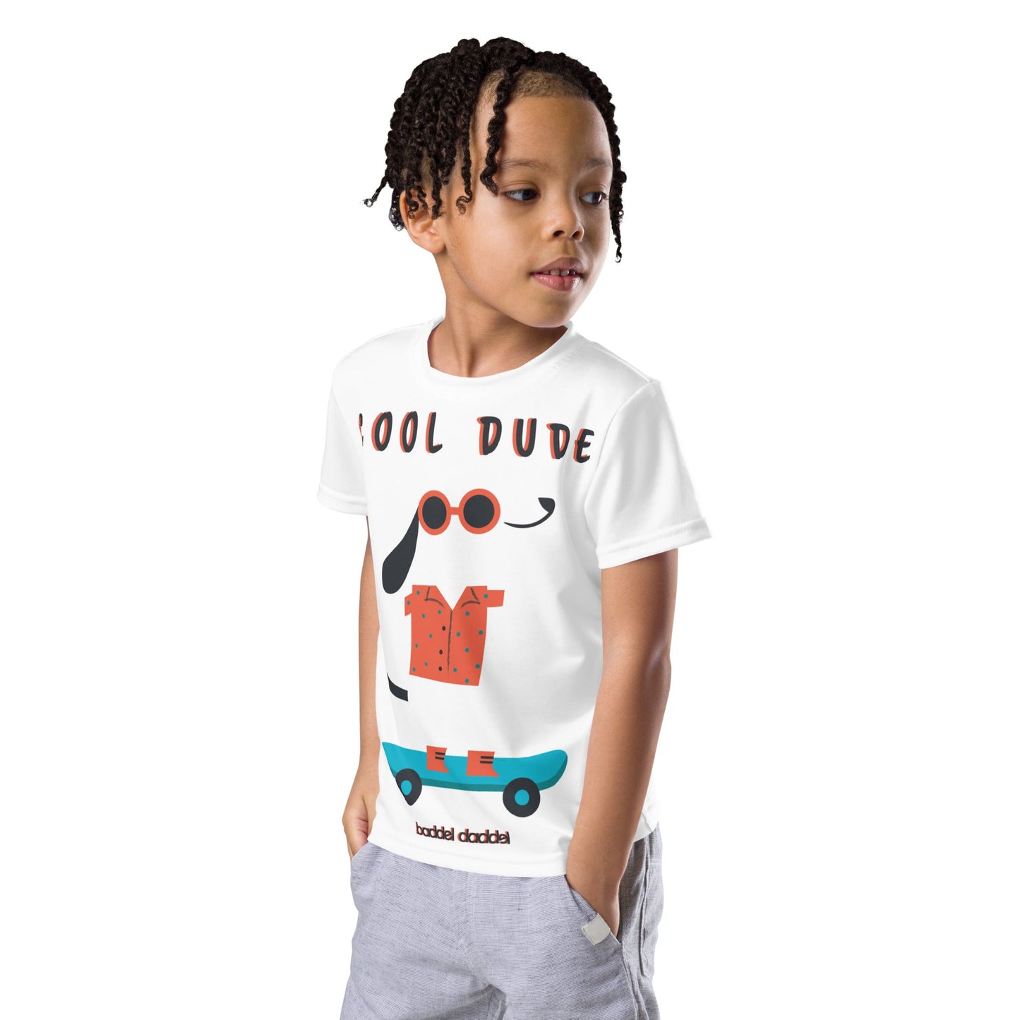 T-Shirt mit Rundhalsausschnitt für Kinder