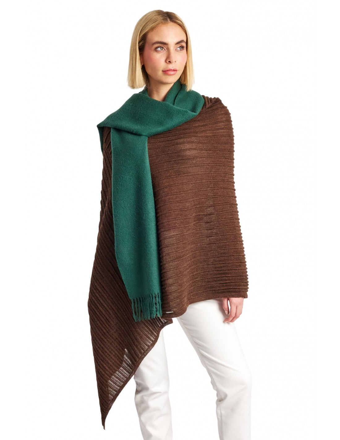 KUNA - Alpaca Woven Scarf - Adrian – 100% Baby Alpaca, feather-light &amp; luxurious