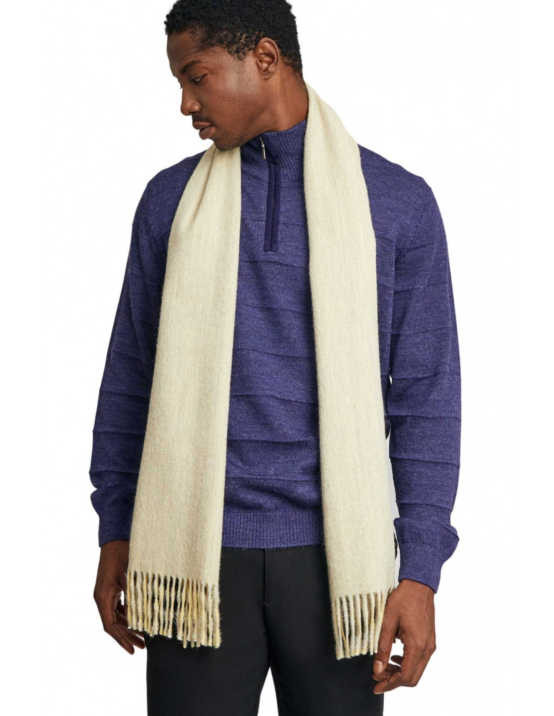 Kuna - Alpaca Woven Scarf - Tundra - 100% Baby Alpaca for Luxurious Lightness - Two-Tone