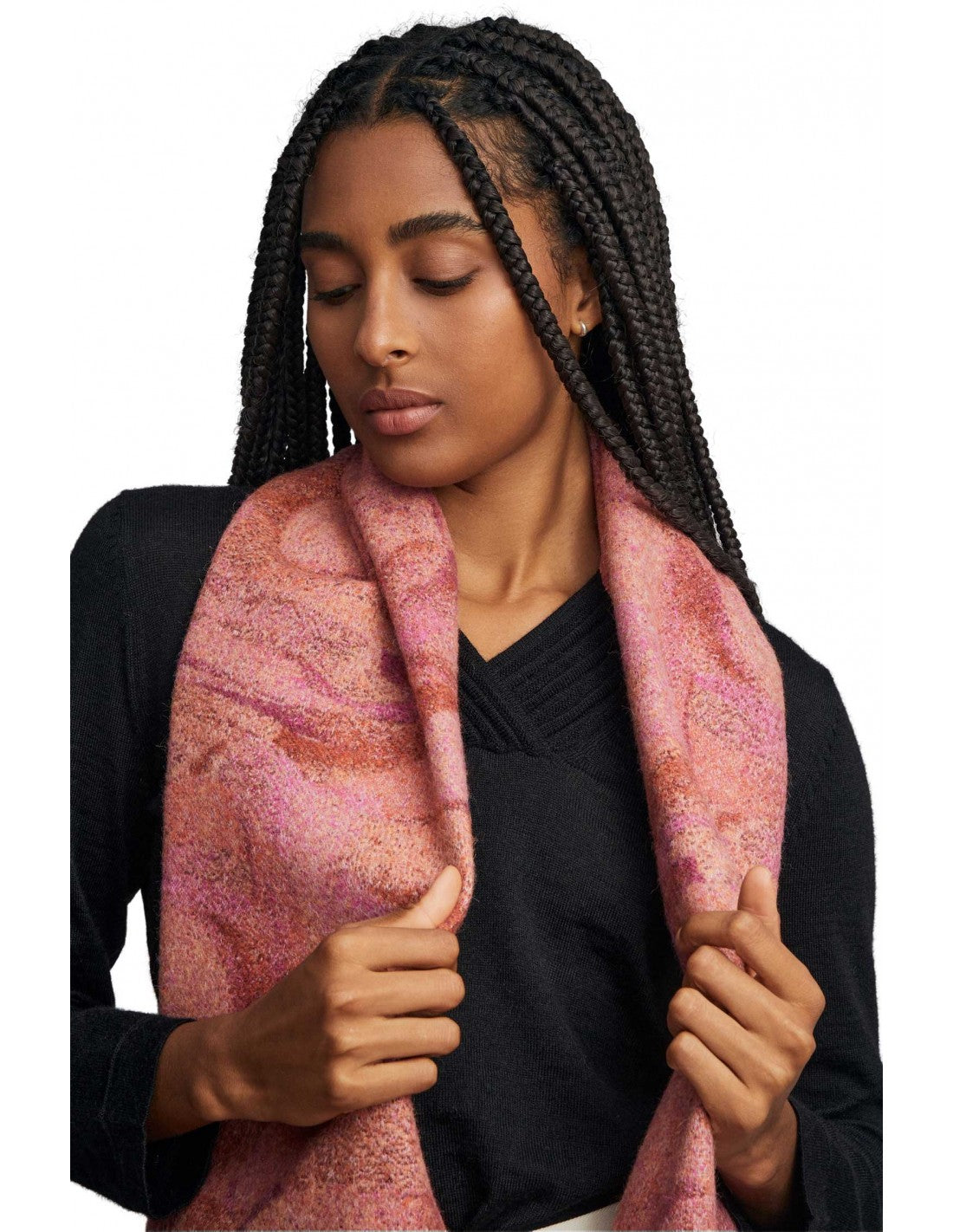 Kuna - Alpaca woven scarf Willing – 100% baby alpaca - unique pattern