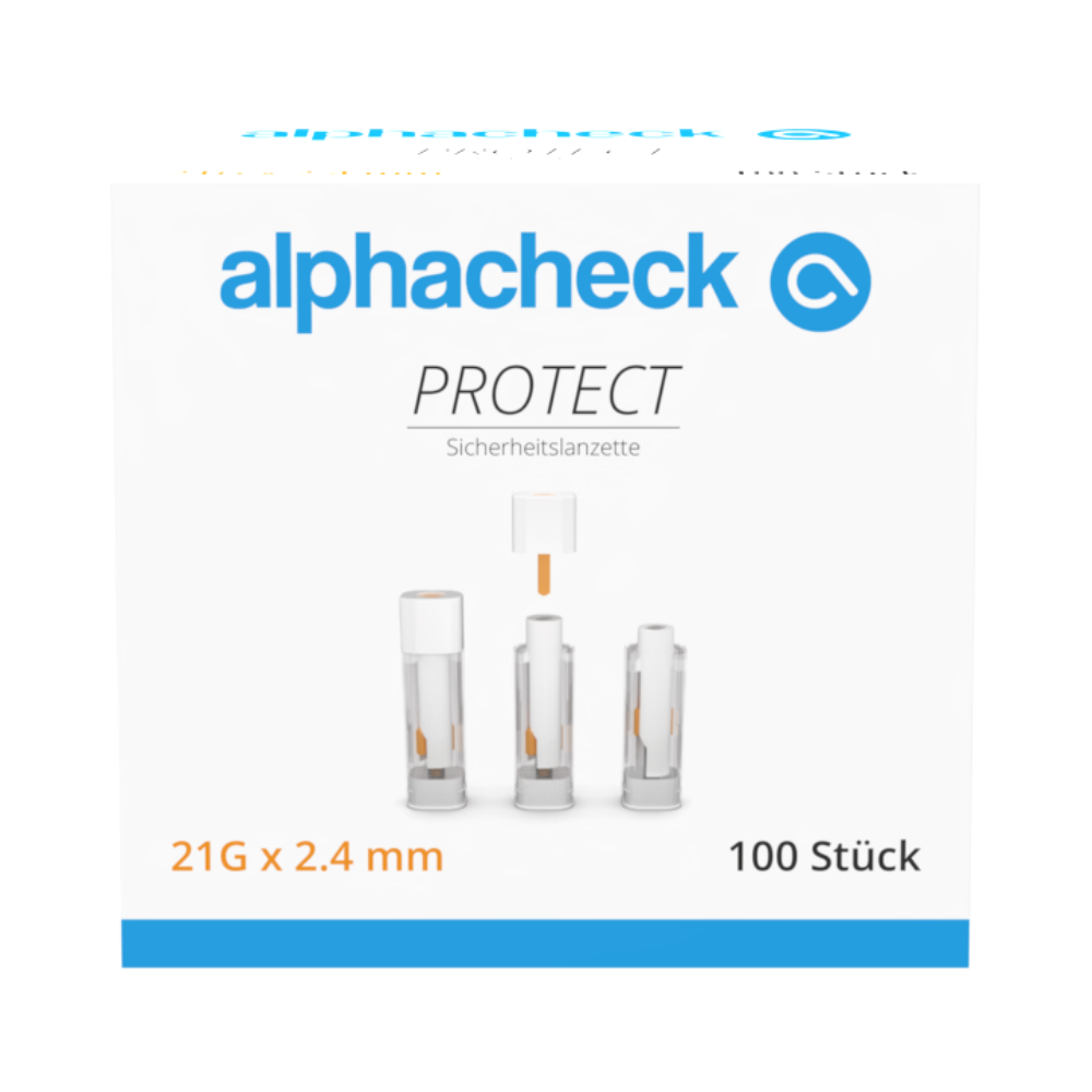 Alphacheck PROTECT safety lancets