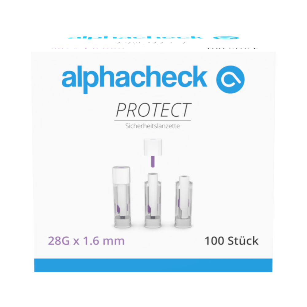 Alphacheck PROTECT safety lancets