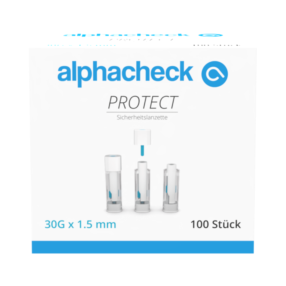 Alphacheck PROTECT safety lancets