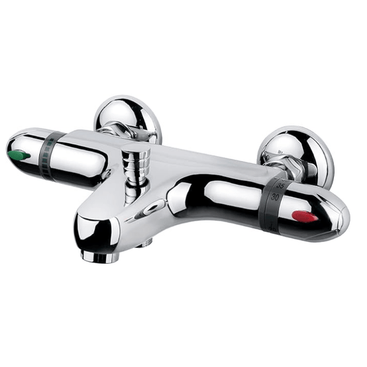 Aqua-Su "Rome" Thermostat-Wannenarmatur (chrom)