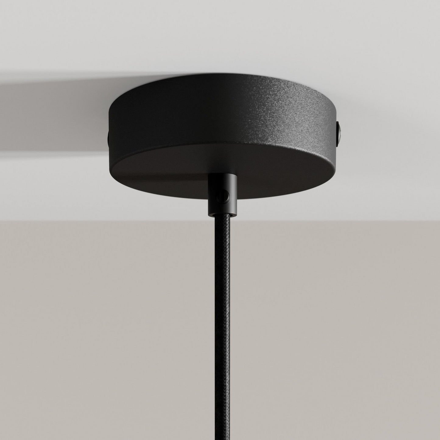 B-grade Arcchio Franka LED pendant light, hanging lamp, ceiling lamp, 1-light, black 830