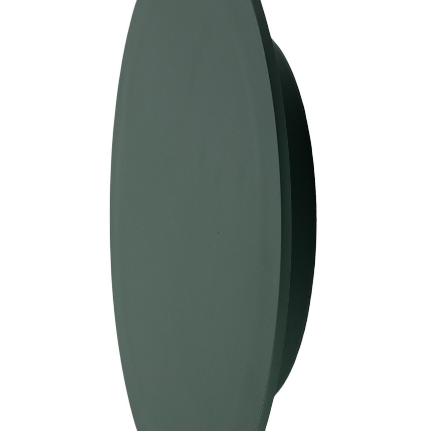 B-flokks Argon Lighting LED veggljós, vegglampi Orios Plus, grænn, stál, ø 30 cm