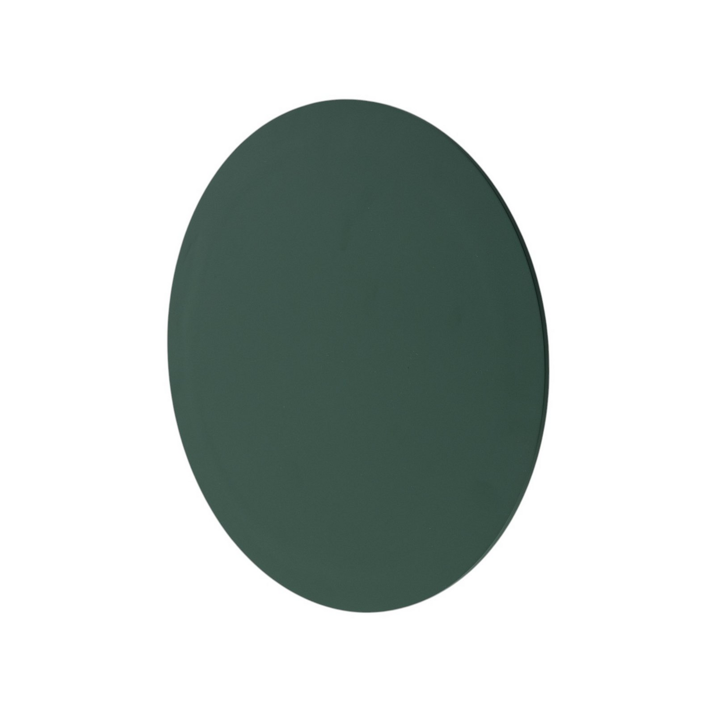 B-flokks Argon Lighting LED veggljós, vegglampi Orios Plus, grænn, stál, ø 30 cm