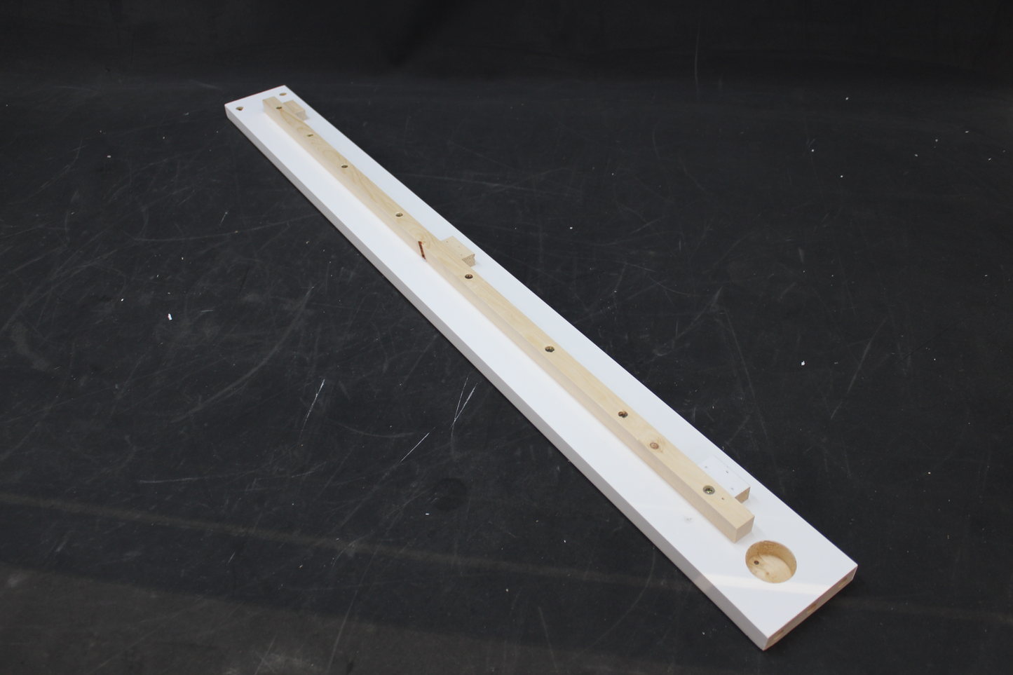 B-flokks Aspire Atlantic tréhristarrúm fyrir einstaklingsrúm, svefnherbergishúsgögn, sjá texta/myndir