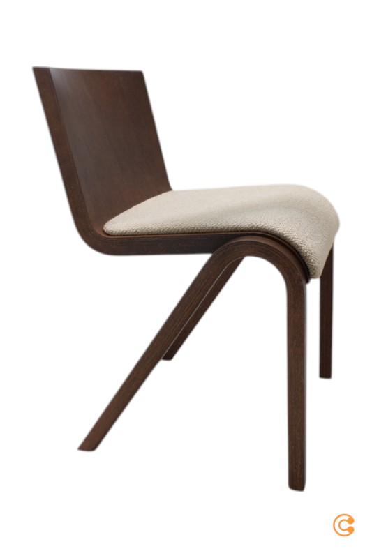 B-flokks Audo Ready stóll, hægindastóll, borðstofustóll, úr náttúrulegri eik. Sjá texta/mynd.