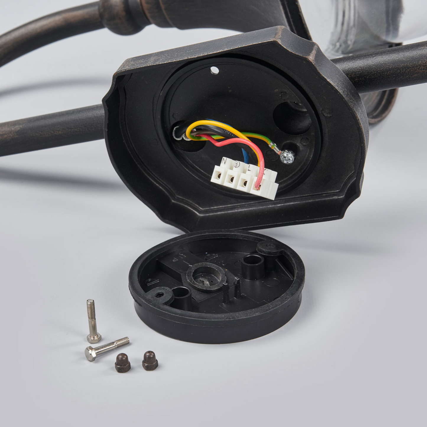 B-Ware Lindby Außenwandleuchte Daphne Gartenleuchte Terrassenleuchte Garagenleuchte E27