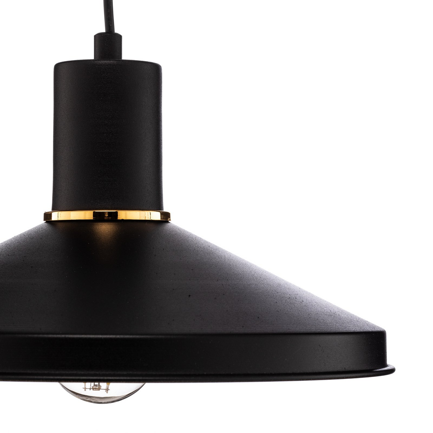 B-flokks Avonni hengiljós Av 4106 M24 Bsy, málmur, svartur, loftlampi, 4 stykki