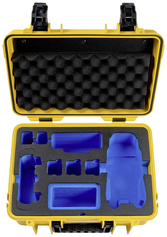 B-lager B &amp; W International flutningstaska Case Outdoor 4000 Yellow Dji Mavic 3 taska