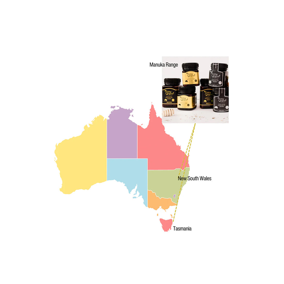 Cold Extracted Manuka Honey 30+ MGO – 250g Australian Raw Honey