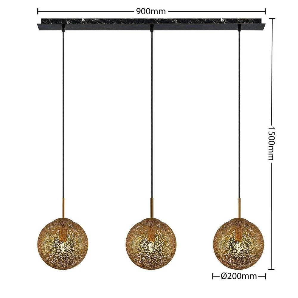 B-grade Lindby Caralina pendant light, hanging light, pendant lamp, light, lamp, ceiling lamp