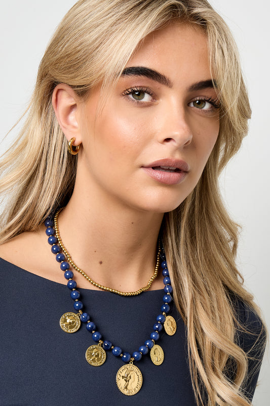 Acryl Perlen Halsketten Figur Retro Täglich Klassische Serie frauen schmuck