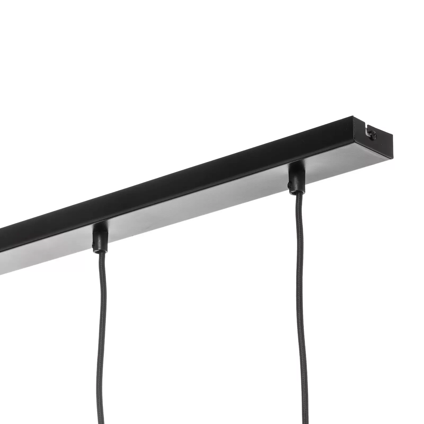 B-flokks Euluna hengiljós Rif 4 loftlampi Línulegur 4 ljósa E27 svartur 