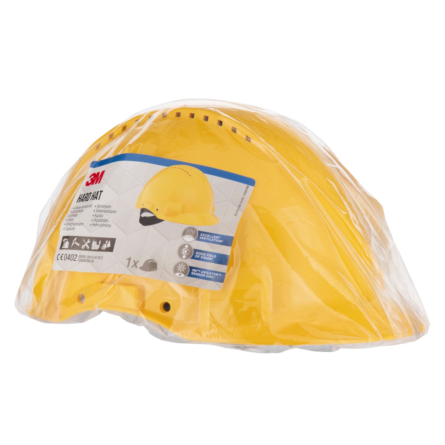 3M™ Schutzhelm G3000C Uvicator, Anpassung mit Arretierstift