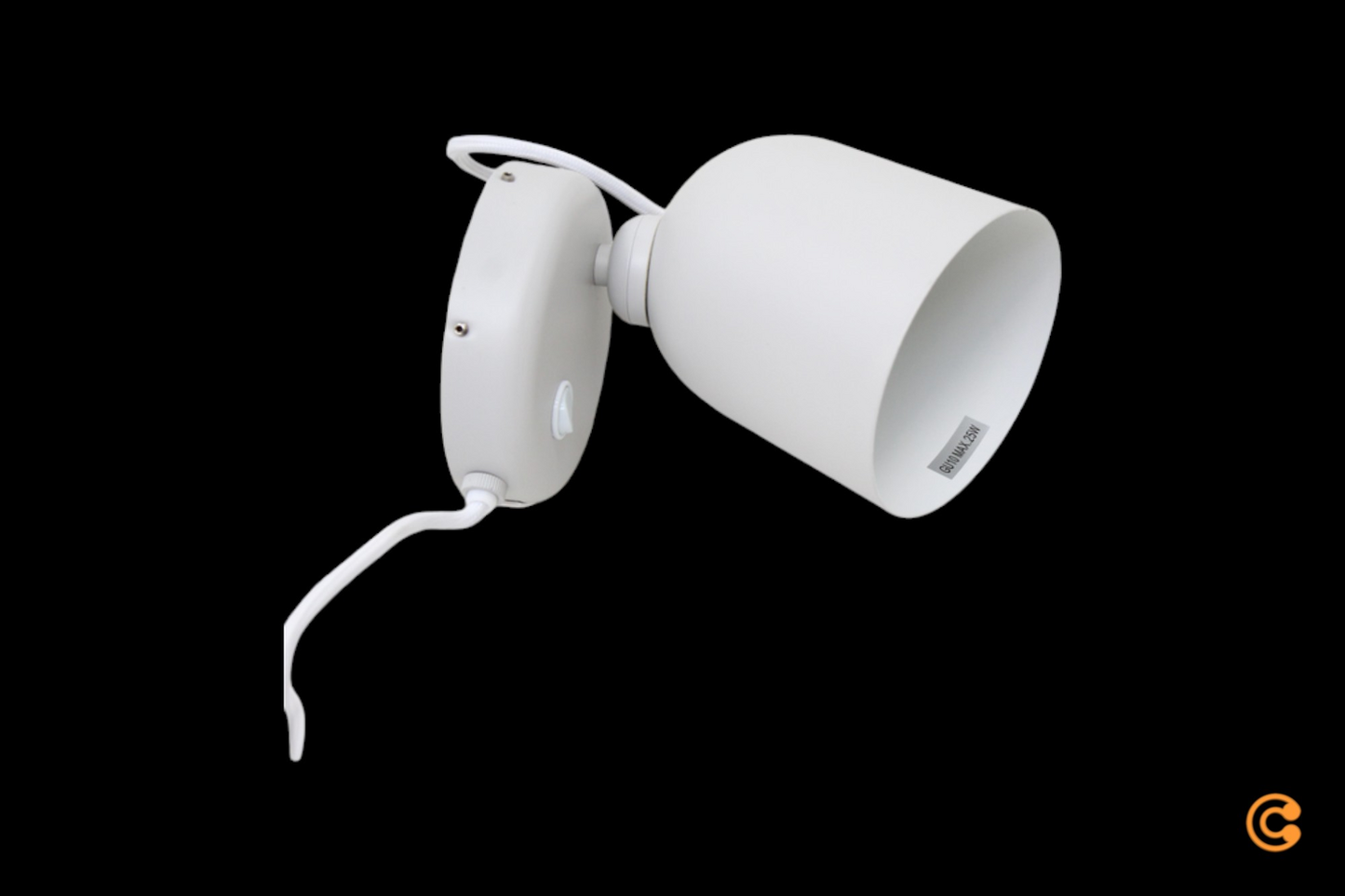 B-lager Dftp By Nordlux Angle veggljós, myndaljós, vegglampi, leslampi, GU10, hvítur, 442 