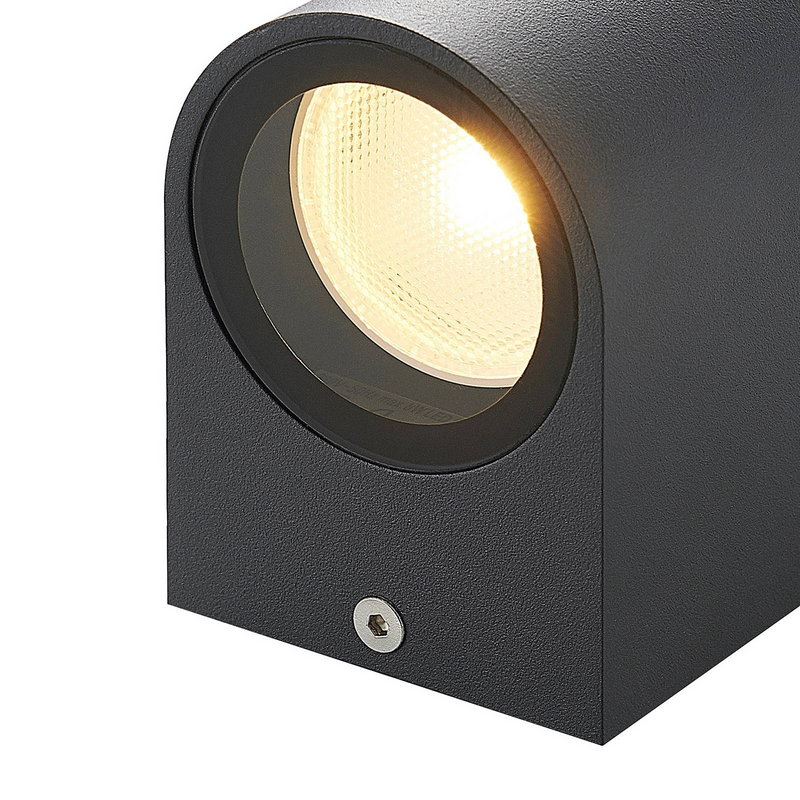 B-flokks rafknúið evrópskt ljós fyrir útivegglampa, Fijona ál, GU10, IP44, 2 stk. 115