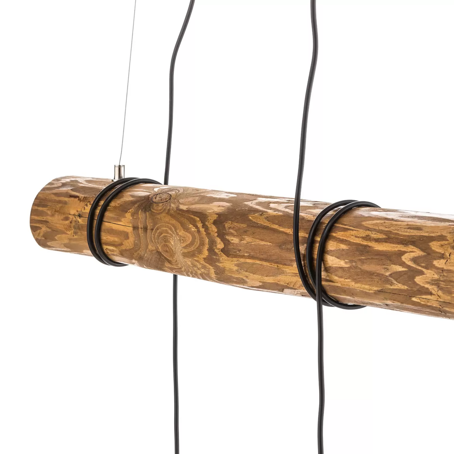 B-flokks Euluna Karou hengiljós, loftlampi, hengilampi, ljós, viður, 3 perur, E27 