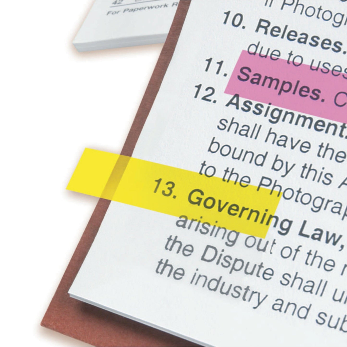 Post-it® Index Haftstreifen, Mini, 11,9 mm x 43,2 mm, 35 Haftstreifen/Spender