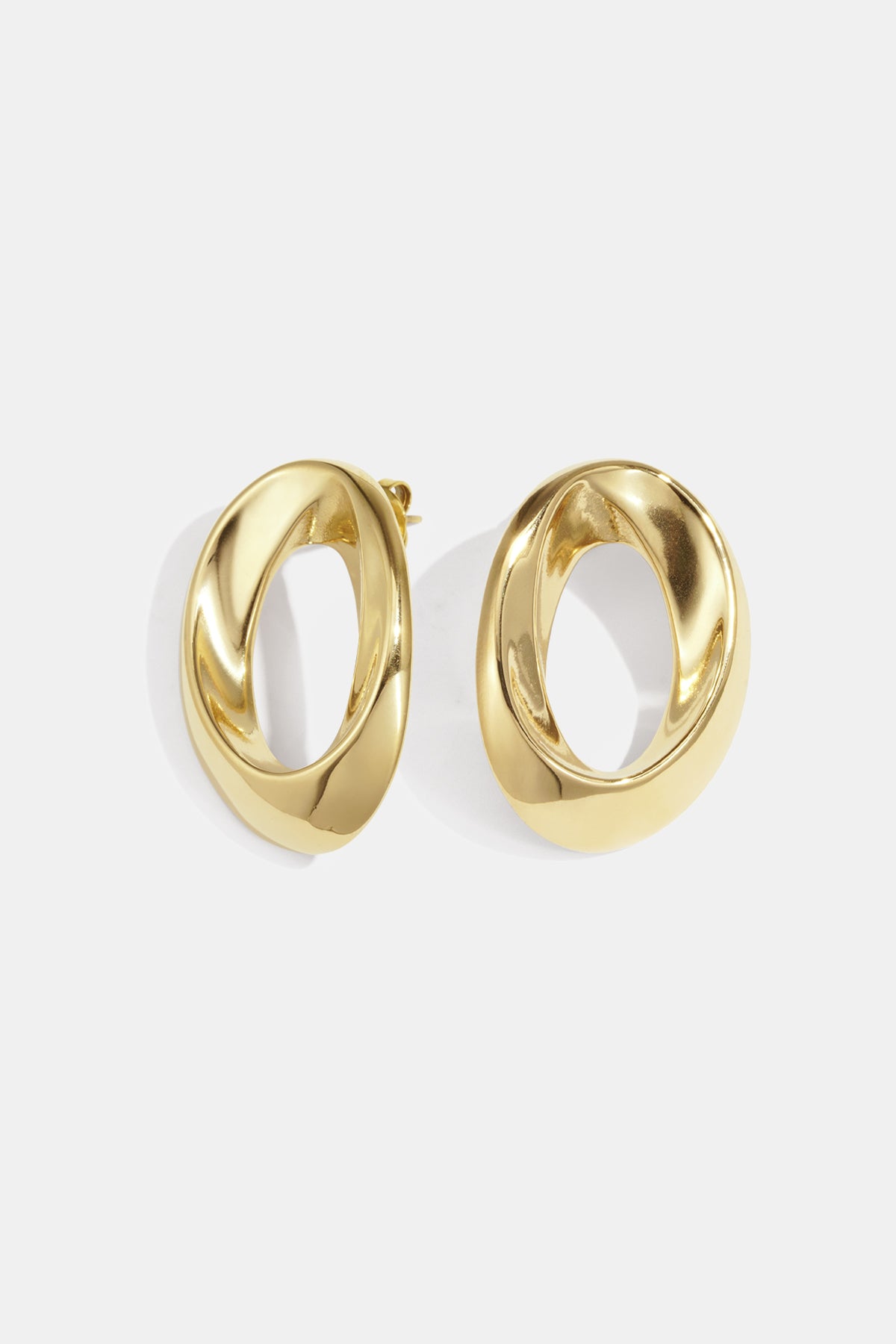 Ohrstecker Kreis Casual Daily Simple Series Damenschmuck