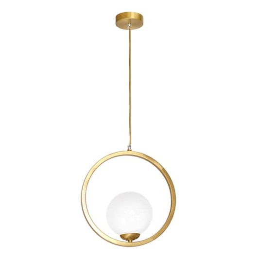 B-lager Euluna hengiljós hengiljós lampi ljós Vienna ópalgler messing 1 Flam918 