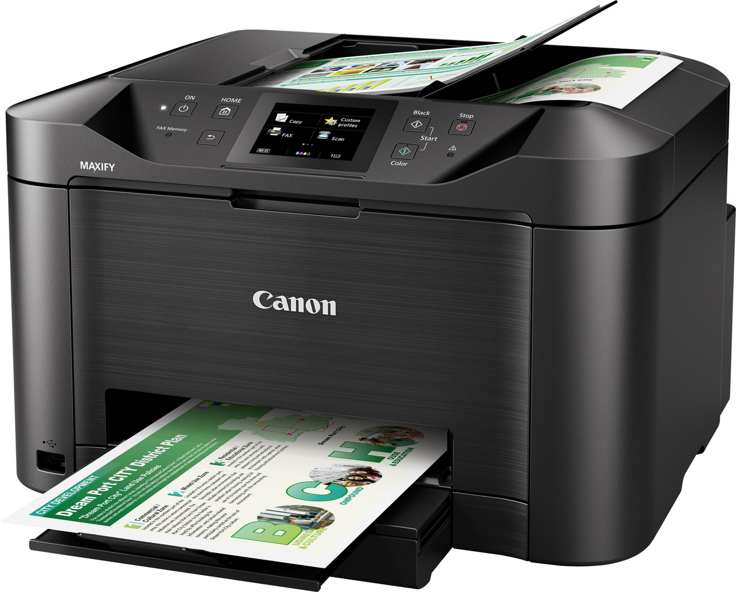 B-lager Canon Maxify MB5150 bleksprautuprentari, A4 prentari, gallaður vara