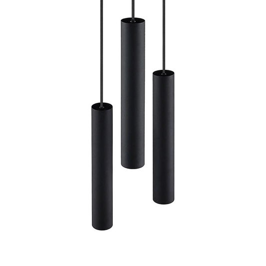 B-stock Lindby Joffrey hanging light pendant light ceiling lamp lamp 3 bulbs black 