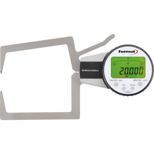 B-gráðu ytri hraðlosandi stafrænn þrýstihnappur 20 40 mm mæli- og prófunarbúnaður mælitæki