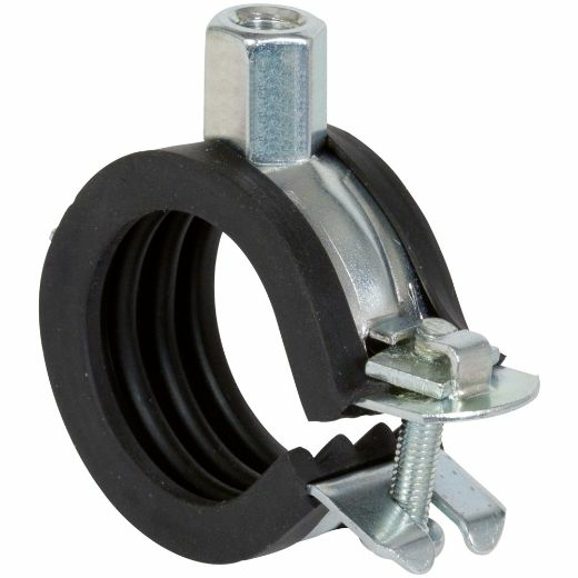 Fischer 512650 rörklemmuklemma með hjörum, flokkuð sem B-flokks, Fgrs 40 44 M8/M10 rörklemmuklemma, 50 stk.